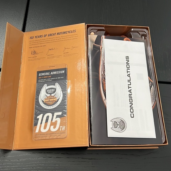 Harley-Davidson 105th Anniversary Collection Limited Edition Box Set - Wallet - Picture 3 of 15
